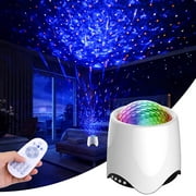 Star Projector - 3 in 1 LED Sky Projector with 14 Projection Effects, Music Speaker, Nebula Cloud, Galaxy Starry Night Light Projector for Baby Bedroom Christmas Gift