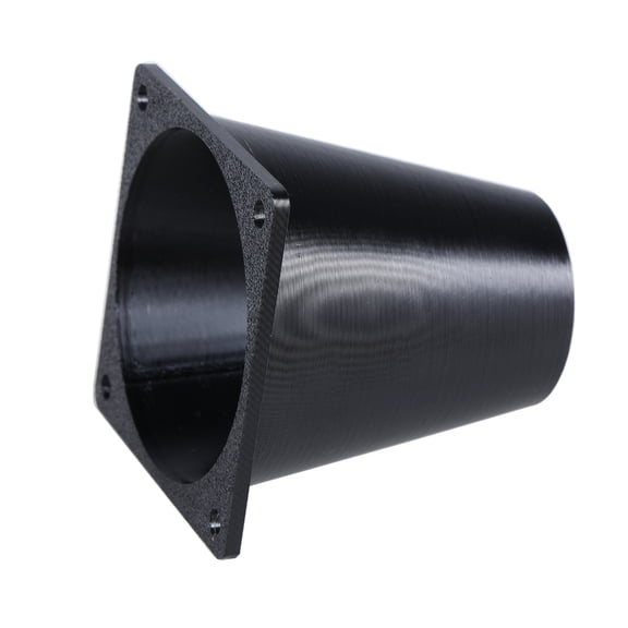 Precise 30mm Cooling Fan Nozzle for 6x6cm Heat Exhaust Fans and Blowers Air Ventilation Fan Circular Outlet