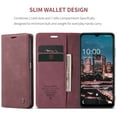 thumbnail image 5 of Galaxy A14 5G Wallet Case, TECH CIRCLE PU Leather Flip Folio Case with Card Holders RFID Blocking Kickstand Shockproof TPU Inner Shell Phone Cover for Samsung Galaxy A14 5G 6.6 inch 2023, Winered, 5 of 10