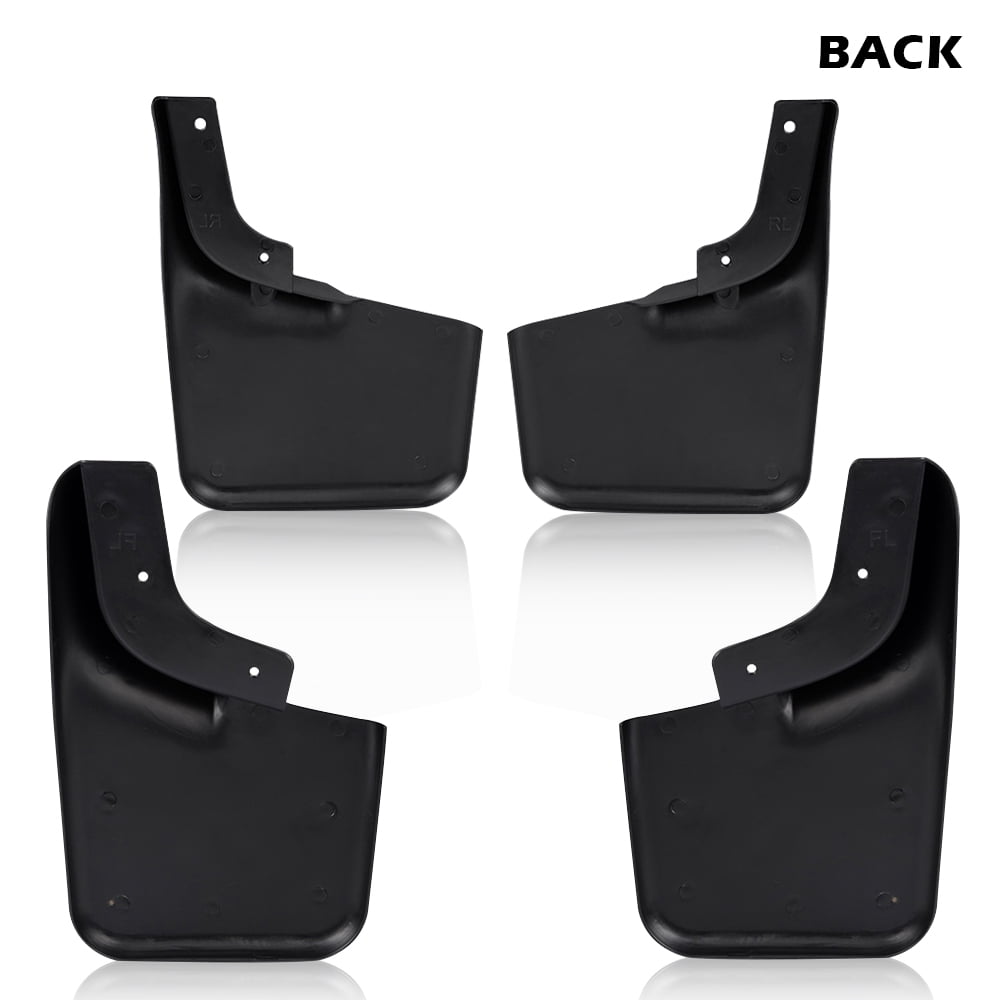 PIT66 Plastic Wearing Splash Guards Mud Flaps w/ Wheel Lips Fit For 04-14 Ford F-150