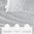 thumbnail image 5 of Noble Linens 4 Piece Holiday Microfiber Bed Sheet Set, Let It Snow, Queen, 5 of 13