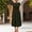 *Army Green, variant on ClodeEU Women's Round Neck Short Sleeve Tunic Midi Dress,Casual Flowy Dress with Pockets Army Green,Women's Plus L