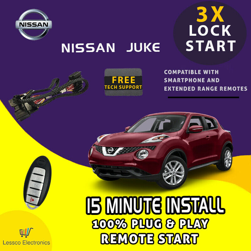 100 Plug & Play Remote Start fits 20112017 Nissan Juke / Push To