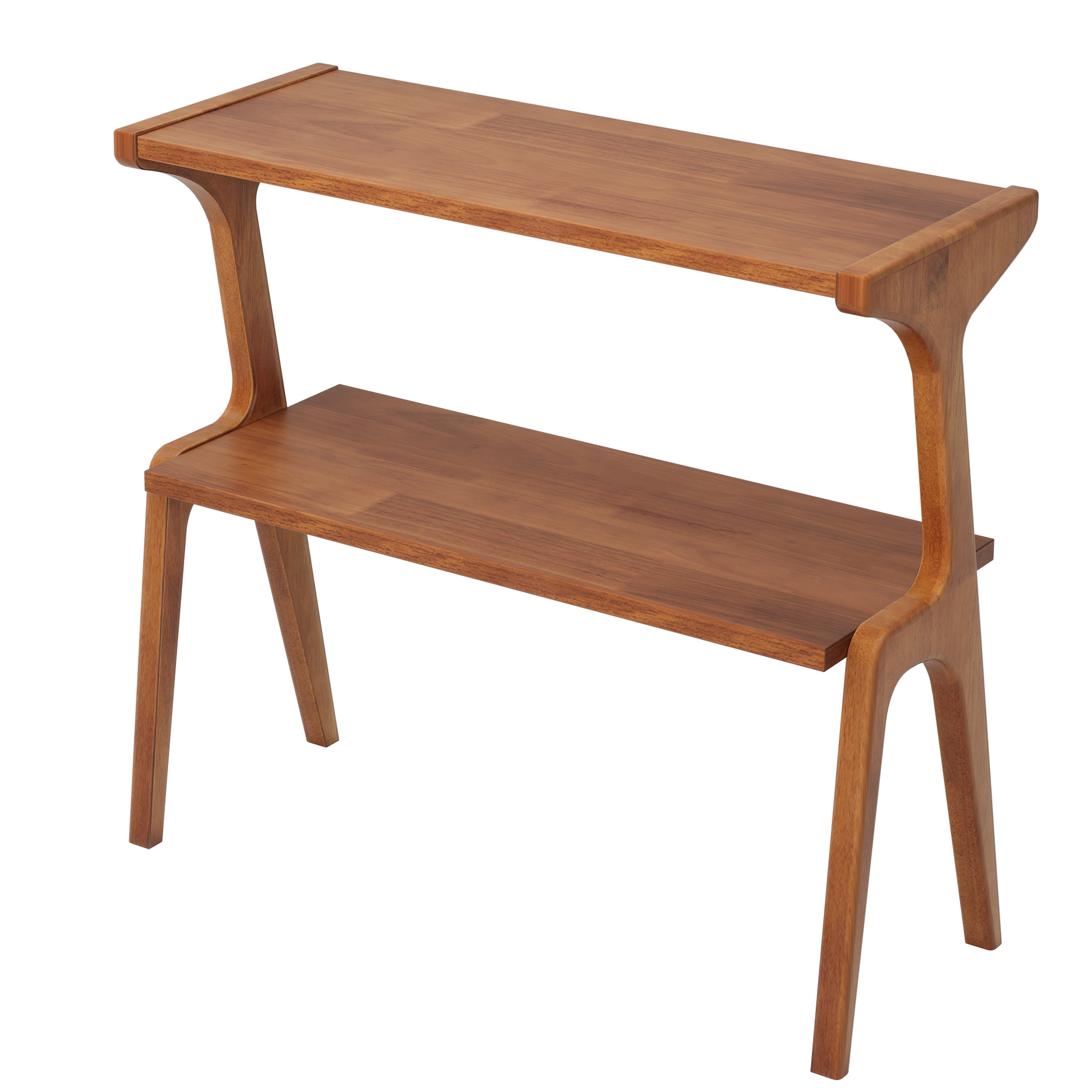 Fnova End Table Narrow Side Tables Modern Wooden Sofa Table with Storage Shelf, Farmhouse Bedside Table, Easy Assembly, Corner Table, Drink Table for Living Room, Bedroom, Nightstand