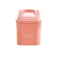 thumbnail image 3 of Mini Desktop Trash Can with Lid for Desk – Small Plastic Tabletop Trash Bin for Paper, Makeup, and Household Waste, 6.7” x 4.7” Office or Kitchen Use, 3 of 7