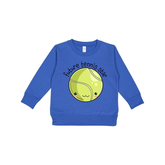 Inktastic Future Tennis Star Cute Tennis Ball Toddler Sweatshirt