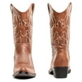 thumbnail image 2 of SheSole Women's Western Cowgirl Cowboy Boots Female Tan, 2 of 7