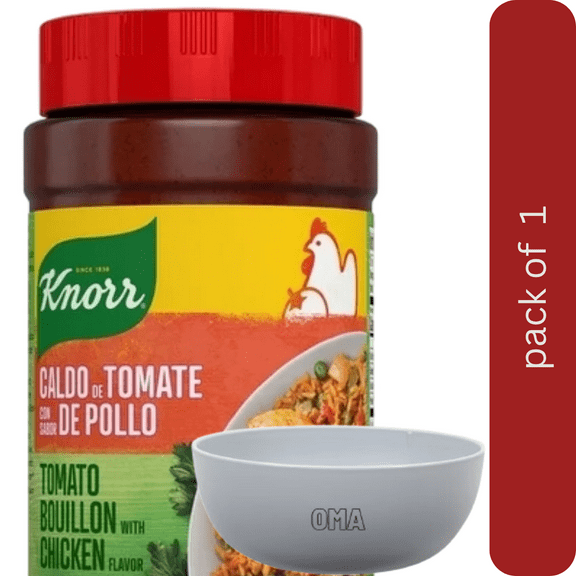 Knorr Granulated Tomato Chicken Bouillon, 40.5 oz with bowl by OMA