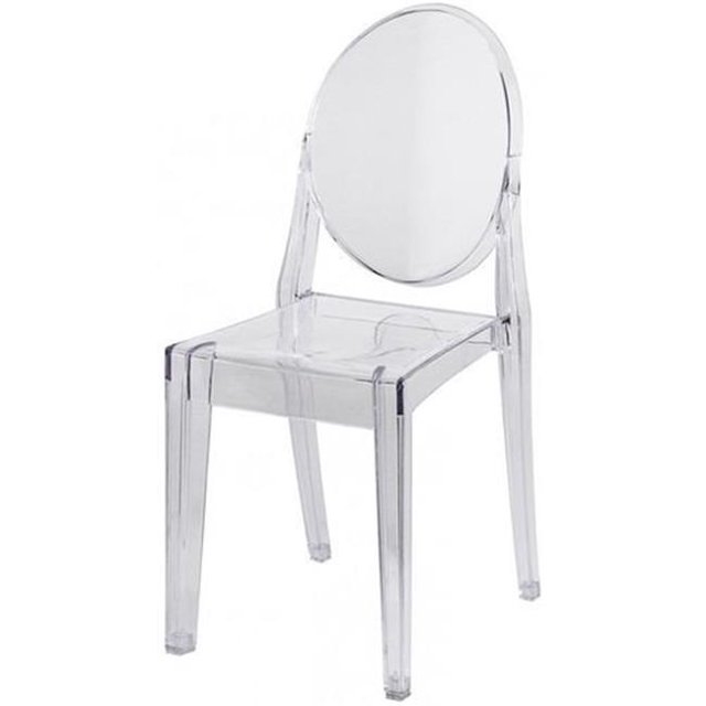 Chaise en Polycarbonate Kage Sans Bras RPC-Kage-CL-4 - Lot de 4 - Lot de 4