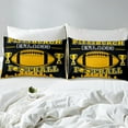 thumbnail image 4 of Erosebridal American Football Sheet Set Twin,Sport Theme Bedding Sets Twin Size,Ball Game Decor(Pittsburgh),3pcs, 4 of 7