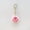 Pink cat paw hanging ring, variant on Silicone Cat Paw Keychain Compatible with AirTag, Anti-Lost Locator Key Ring, Protective Case Cover with Hanging Ring