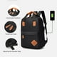 thumbnail image 4 of pstuiky Mochila de viaje para portátil mochila grande para hombre y mujer mochila de negocios con bandolera y monedero mochila universitaria de tres piezas., 4 of 6
