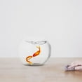 thumbnail image 3 of OULII 1 Set of Transparent Fish Bowl for Fish Store Decor Modern Round Plastic, 3 of 8