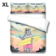 thumbnail image 2 of Dibujos animados Duvet Cover Skateboard Pattern Patrón de Hogares Acolchar Caja Caja Caja de múltiples Tamaño Conjunto de edredones para jóvenes adultos XL 3 piezas Eigraketly HA011559-17, 2 of 7