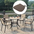 thumbnail image 4 of Cojín para silla para sillas de comedor [16,93 16pcs,14 x 13,78 pulgadas] Cojín antideslizante para asiento de comedor de cocina y cojín para Café Macarena Cojín del asiento, 4 of 8