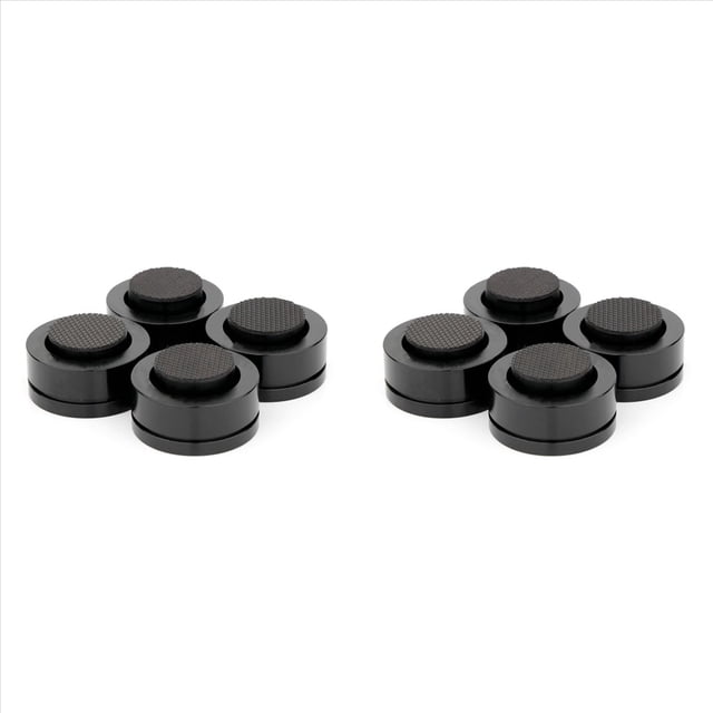 8 Piezas de Soporte para Altavoz de Audio HIFI, Amplificador de Fiebre, Reproductor de CD, Trípode, Altavoz, Almohadilla de Pie Amortiguadora, Bola de Acero