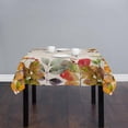 thumbnail image 2 of Autumn Eucalyptus Berry Square/Round Tablecloths 60x60,Fall Vintage Beige Botanical Plant Table Cloth Table Cover Indoor/Outdoor Tabletop Decor for Wedding Holiday Party Dinner Baby Shower, 2 of 7