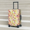 thumbnail image 5 of Uemuo Colorful Leaves Printed Washable Luggage Cover - Fashion Suitcase Protector Fits 18-32 Inch Luggage -Medium, 5 of 9