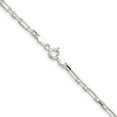 thumbnail image 3 of Sterling Silver D/C 3mm 3 Short Plus 1 Long Cable Link Chain, 3 of 4