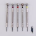 thumbnail image 4 of Kit Herramientas Reparación Relojes Mini 5pcs Manija Agarre Colchón Pequeño Acero Aleación Antiskid para Instalar, 4 of 6