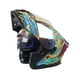 thumbnail image 2 of Casco Para Moto Edge Abatible Turquesa Doble Certificación XL, 2 of 5