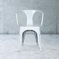 thumbnail image 2 of Marais A Arm Chair with Metal Seat, 2 of 6