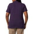 thumbnail image 2 of Lee Riders Women's Plus Size Short Sleeve Knit Everyday Essential Polo Shirt, 2 of 4
