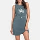 thumbnail image 1 of WILLBEST Vestidos de Algodon, Vestido Corto Playero sin Mangas con Estampado 3D para Mujer, Vestido Corto para Vacaciones de Verano Grande, 1 of 3