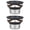 2 packs, variant on Drrntien High Efficiency 10W 4Ohm Full Ranges Speaker Double Magnets 45mm Bass Driver