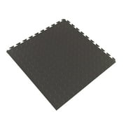 FlooringInc Coin Flex Nitro Tiles Terracotta (20.5x20.5) - Hidden Interlocking Garage Flooring