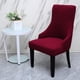 thumbnail image 3 of Cubierta de Asiento Cubierta Silence Europeo Soft Recliner Decoración Silla Back Silla Silla Cubiertas Cubierta de Asiento para Comedor Vino rojo Macarena Protector de asiento, 3 of 8