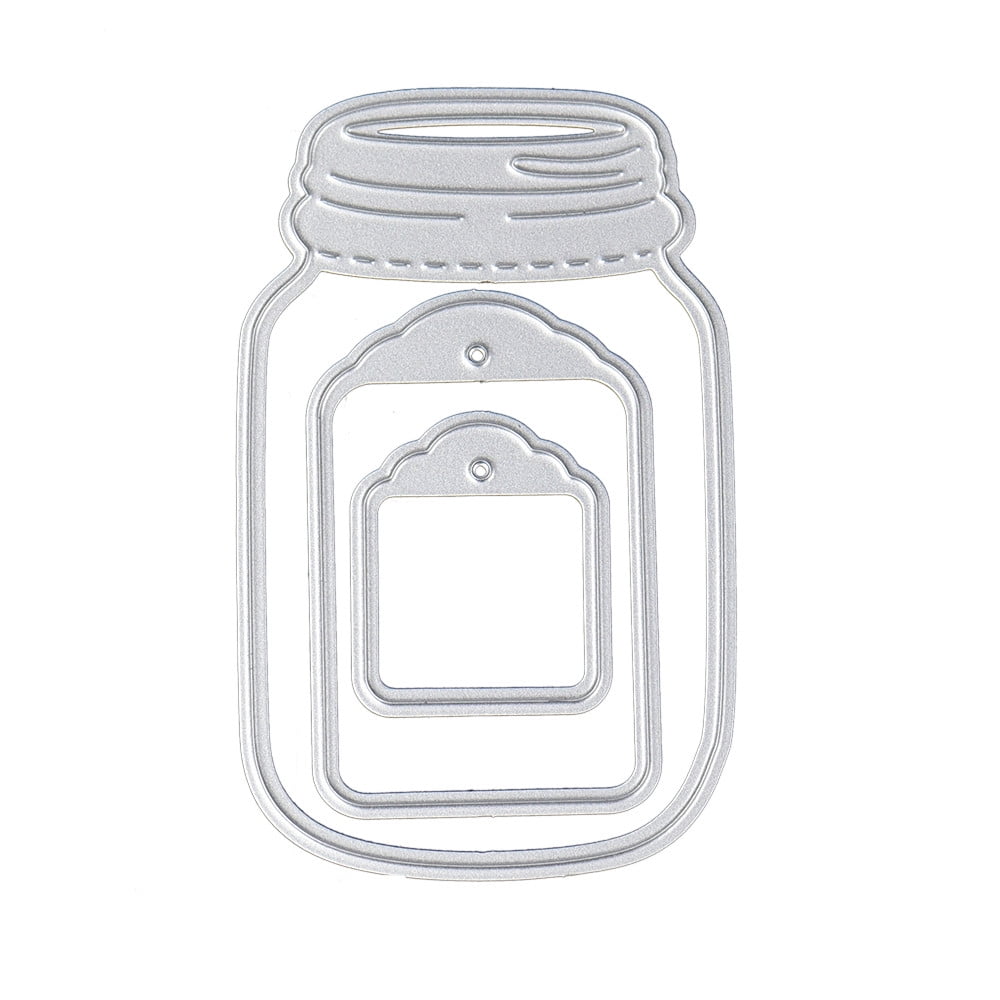 Follure Metal Cutting Dies Stencil DIY Scrapbooking Embossing Album Paper Card Craft B Kitchen Dining Bar