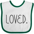 thumbnail image 3 of Inktastic Loved Boys or Girls Baby Bib, 3 of 4