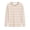 Khaki, variant on JYnXIANTI Little Girls Boys Long Sleeve Shirts Lightweight Round Neck Striped T Shirts Teens Loose Soft Tops Unisex Casual Clothes