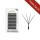thumbnail image 1 of NAGARAKU Floración automática Forma de W Floración 3D 4D 5D 6D Ventiladores prefabricados Extensiones de pestañas Luz suave natural Pestañas individuales Dengxun unisex, 1 of 2