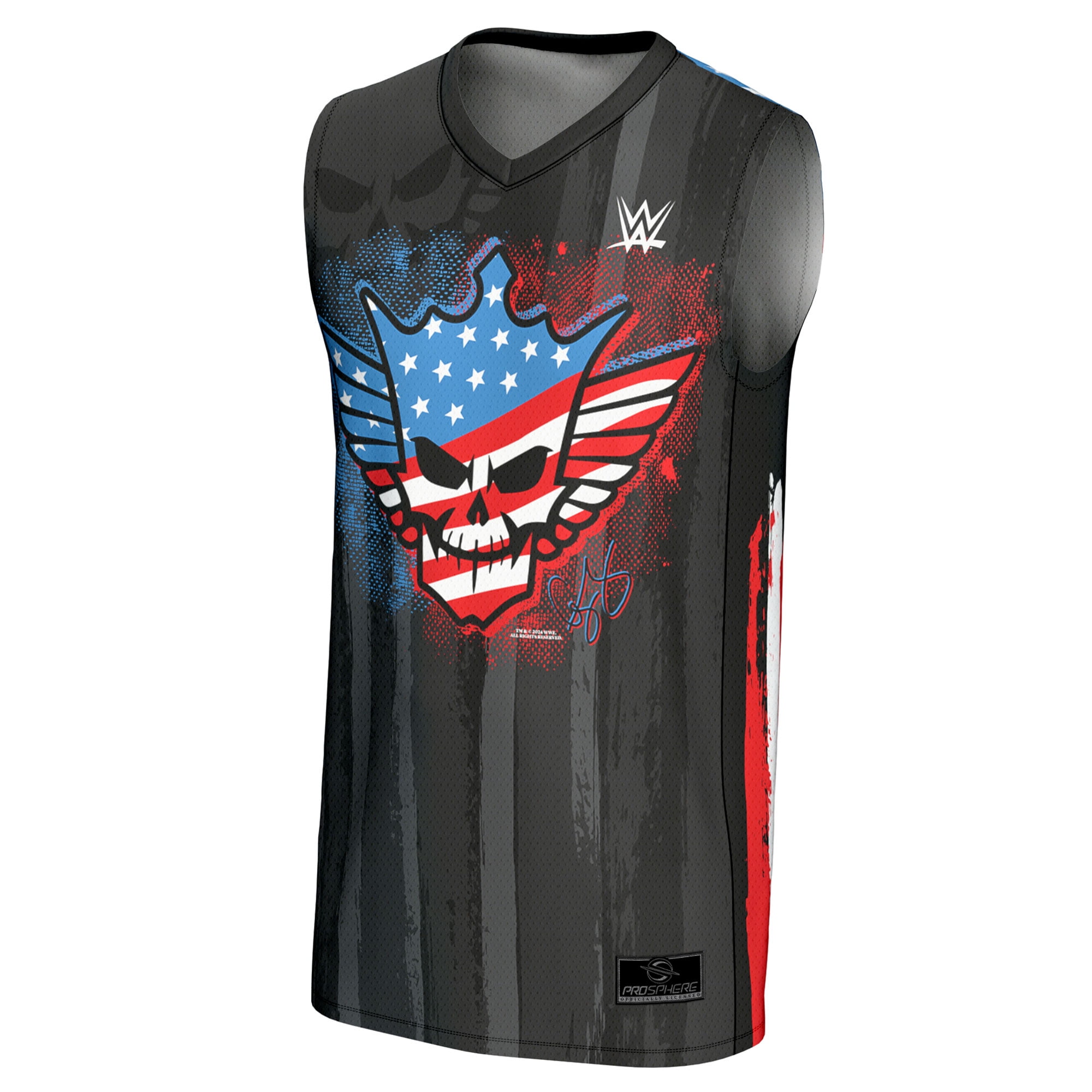 Men's ProSphere Black Cody Rhodes American Nightmare Flag