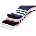 thumbnail image 3 of Namzi 1 Pair Toddlers Children Kids Girls Boys Cotton Bootie Knee High Long Soccer Socks Team Socks for Kids 4-5 Years Old, 3 of 5