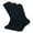 Black, variant on 3 Pairs Womens Mens Socks LSQii Casual Soft Odor Proof Crew Socks Lightweight Breathable Solid Color Mid Tube Athletic Stockings Daily Wear Sports Black