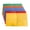 6 Colors, variant on GZJCKJY 1 Pack Plastic with 2 Pockets,Binder Dividers with Pocket, 3 Hole Punch Folder with Notches, Binder Folders(Yellow)