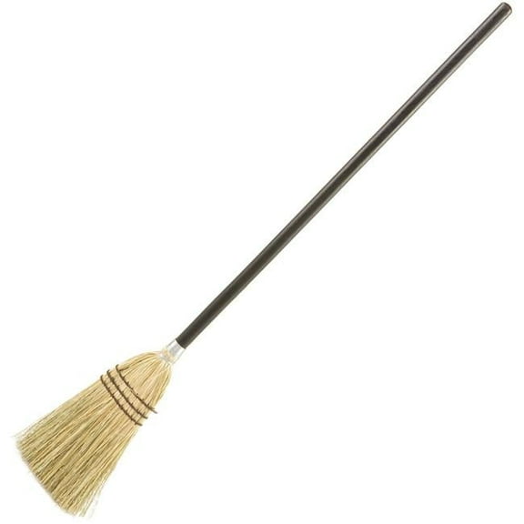 Rubbermaid Commercial Products  Wood Handle Lobby Corn Broom