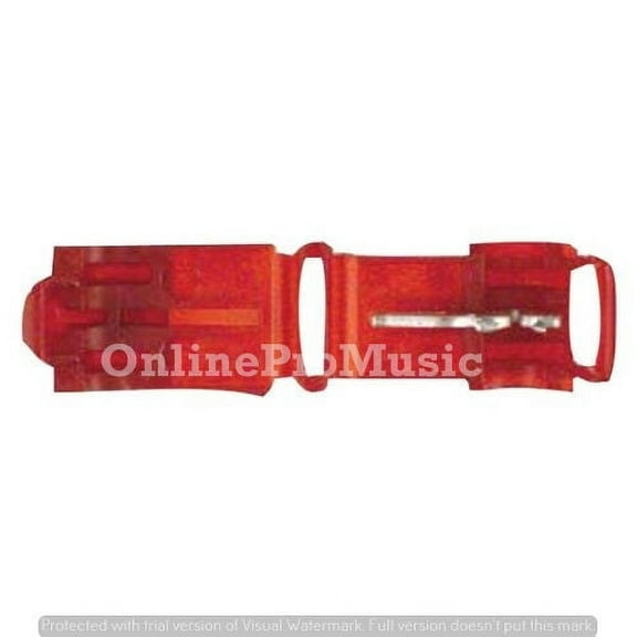 6 Pack T-TAPS, 100 PK (22/18 GAUGE; RED) (Catalog Category: AUDIO, VIDEO & ACCES