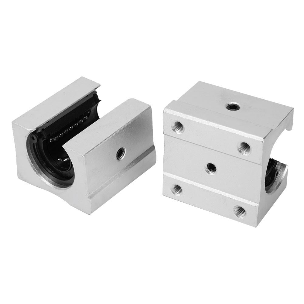 SBR16UU 4 pcs 16mm Open Linear Bearing Slide Linear Motion Block CNC Router Part SBR16UU 4 pcs 16mm Open Linear Bearing Slide Linear Motion Block CNC Router Part