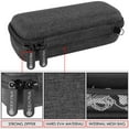 thumbnail image 2 of Geekria UltraShell Case Compatible with Anker SoundCore Bluetooth Speaker 2 (Model A3102, A3102011), Replacement Protective Hard Shell Travel Carrying Bag with Cable Storage (Black), 2 of 6