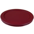 thumbnail image 2 of Pyrex 7201 4-Cup Glass Food Storage Bowl and 7201-PC Sangria Red Lid Cover (4-Pack), 2 of 3
