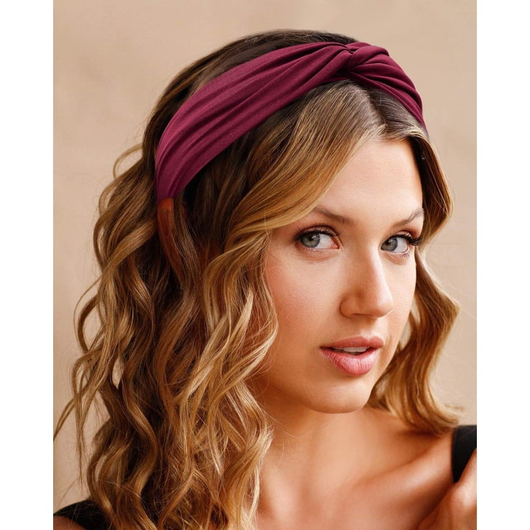 QALLPESD, 8 Pack Turban Headbands for Women, Non-Slip  display picture 1