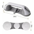 thumbnail image 4 of Deyuer 1/2Pcs Bathroom Safety Armrest Heavy Duty Suction Cup Grab Bars Shower Chair Elderly Bathroom Safety Bar No Tools Grip Standing Assistance.Grey, 4 of 7