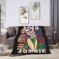 Anime Highschool of The Dead Blanket Cozy Blankets Ultra Soft Throw Blanket for Couch Bedding