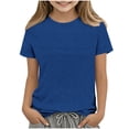 thumbnail image 1 of Top de Manga Larga de la Moda de los Niños de Color Sólido Cuello Redondo Suelto Y Casual Tops para el Uso Casual Diario, Interior, Regreso a Casa, Fiestas de Cumpleaños, Vacaciones, Fotografía, 1 of 5