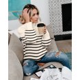 thumbnail image 4 of Weardear Sweaters for Women 2024 Fashion Trendy Lantern Long Sleeve Mockneck Pullover Fall Knit Sweater Tops, 4 of 6