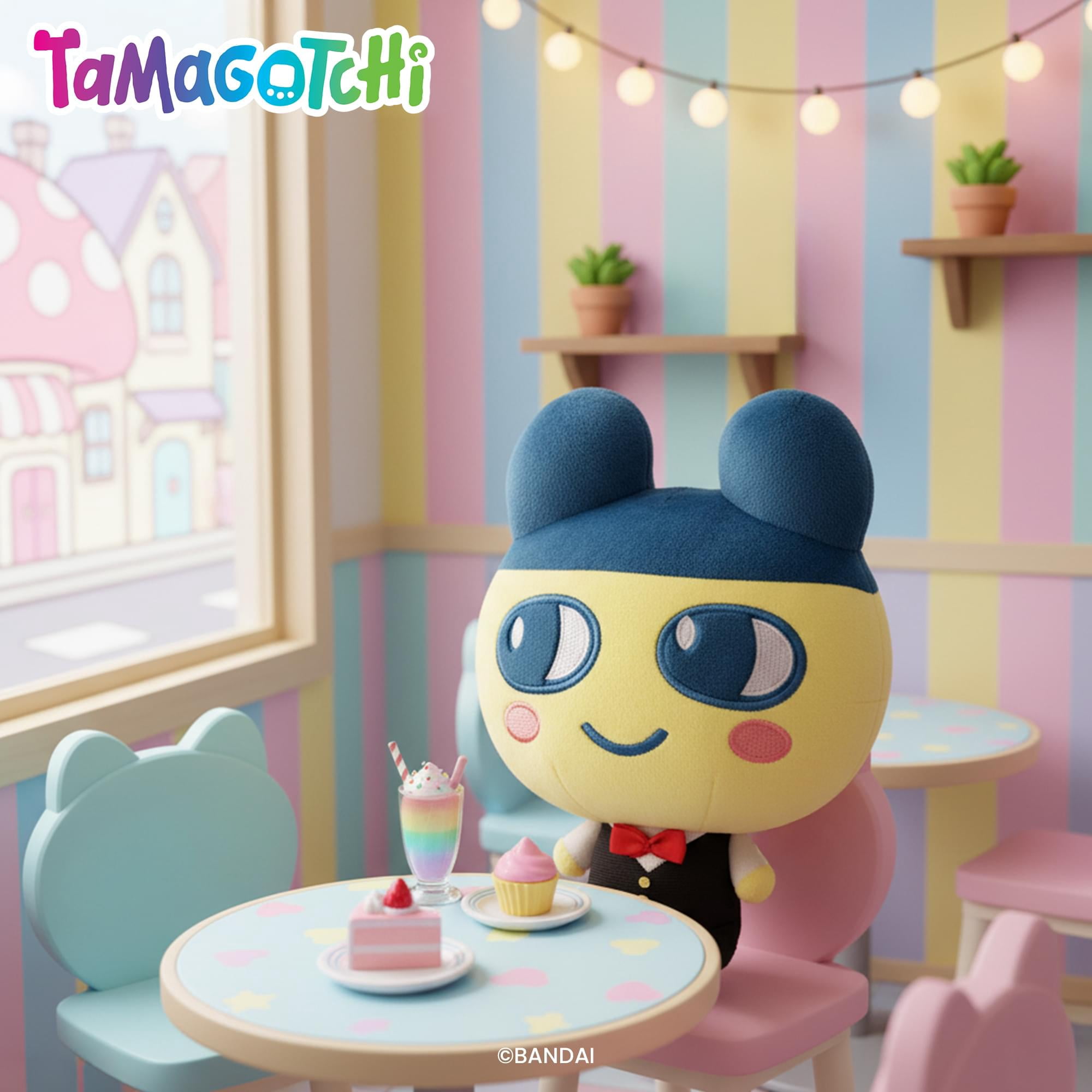 Tamagotchi Mametchi Waiter Plush
